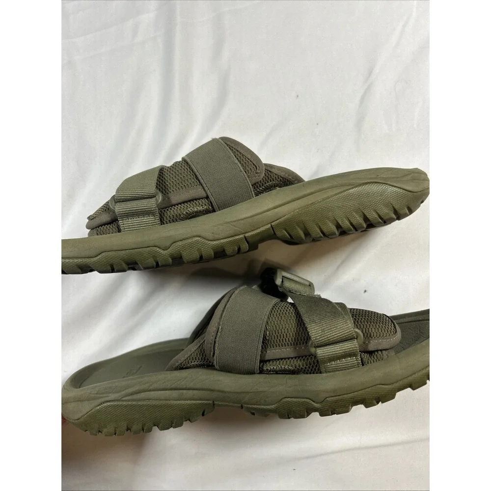 Teva Hurricane Verge Slide Men's Olive Sandals US 8 UK 7 No Box Used